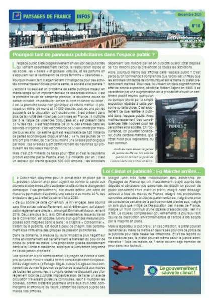 PdF-Infos n&deg;18 - D&eacute;cembre 2021