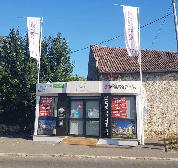 Enseignes temporaires immobilier