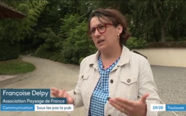 Publicité sur les trottoirs : encore et toujours !
