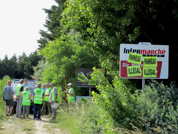 Succès de l'action contre les panneaux publicitaires illégaux sur l'île de Noirmoutier