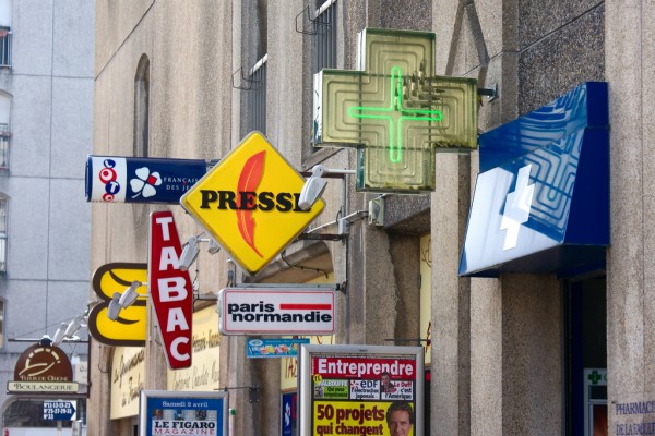 Enseignes, ce qui change