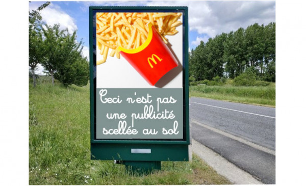 Consultation publique : REFUSONS la pub sur mobilier urbain dans les villages